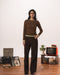 Female Brown Corduroy Pants