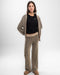 Brown Knit Set