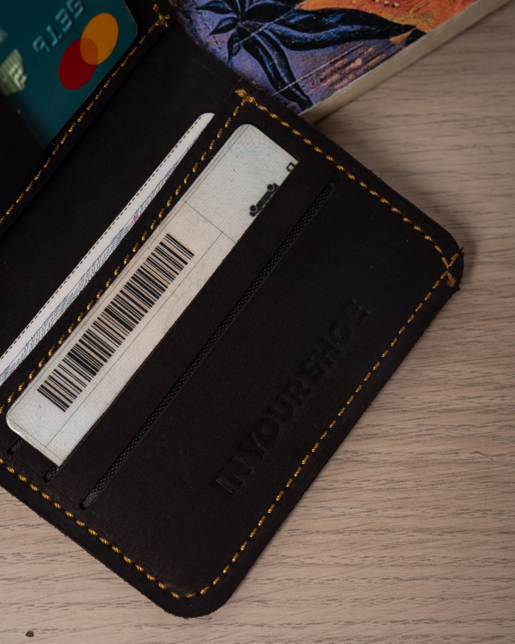 Brown Wallet Wallet IN YOUR SHOE 