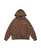 Brown Washed Oversized Hoodie