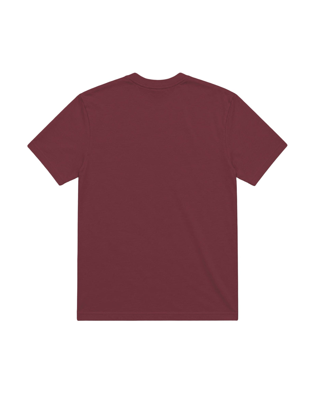 Burgundy IYS Printed Regular Tee Printed Regular Tees IN YOUR SHOE 