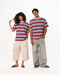 Burgundy Supernova Oversized Tee
