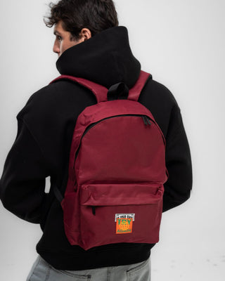 Burgundy Zip Backpack Backpacks IN YOUR SHOE 