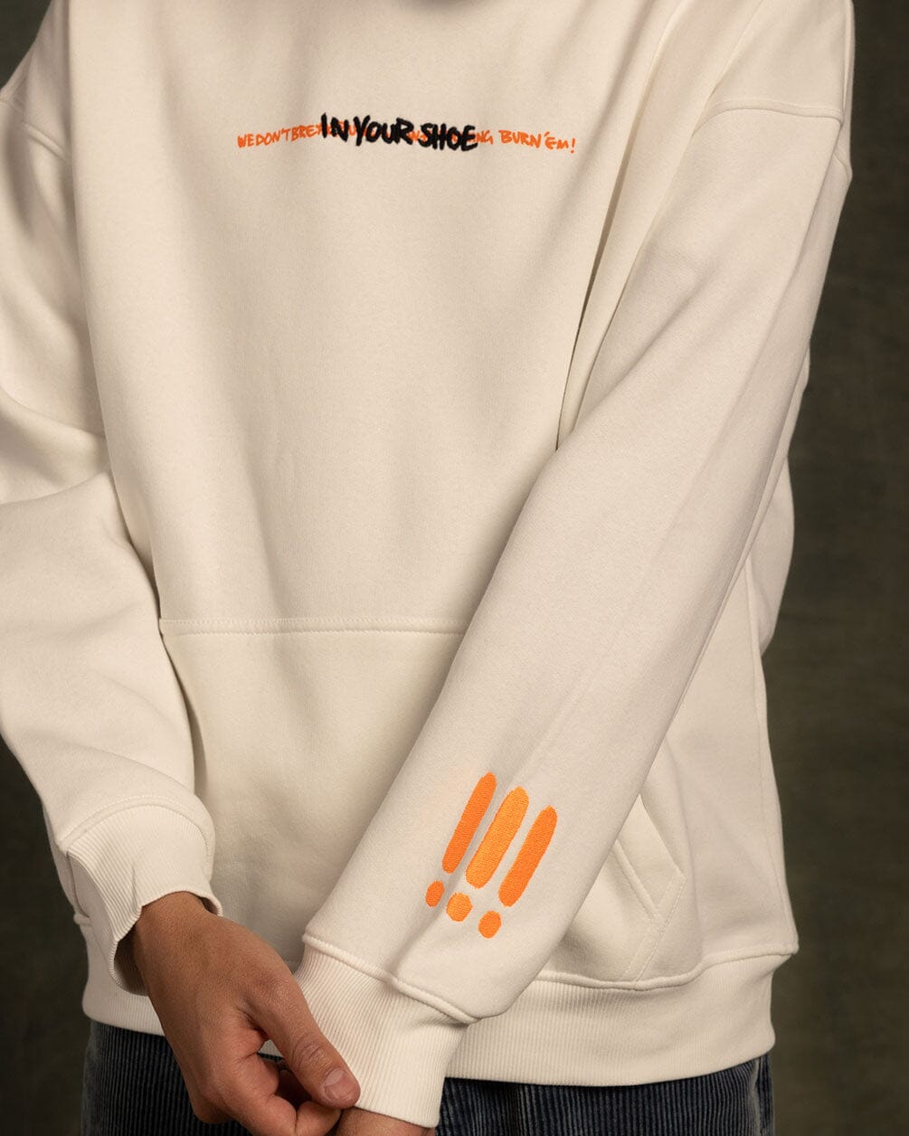 Burn Rules Hoodie Printed Hoodies IN YOUR SHOE L 