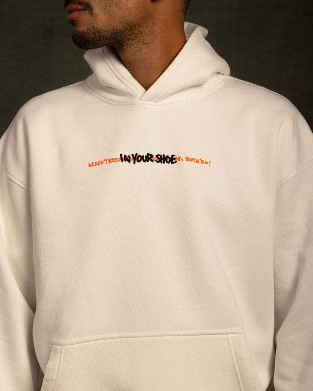 Burn Rules Hoodie Printed Hoodies IN YOUR SHOE M 