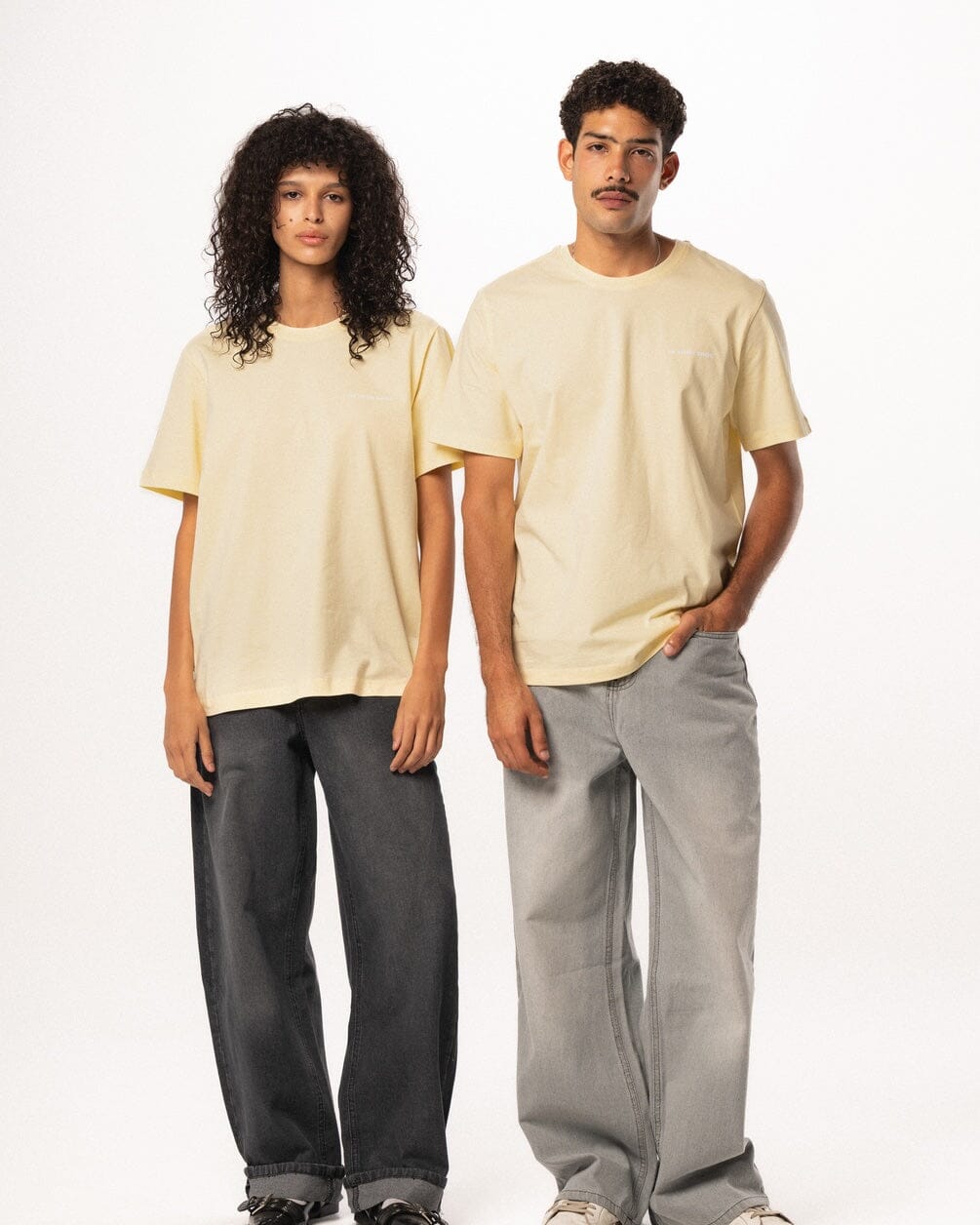 Butter Yellow Basic Regular Tee Basic Regular Tee IN YOUR SHOE S 