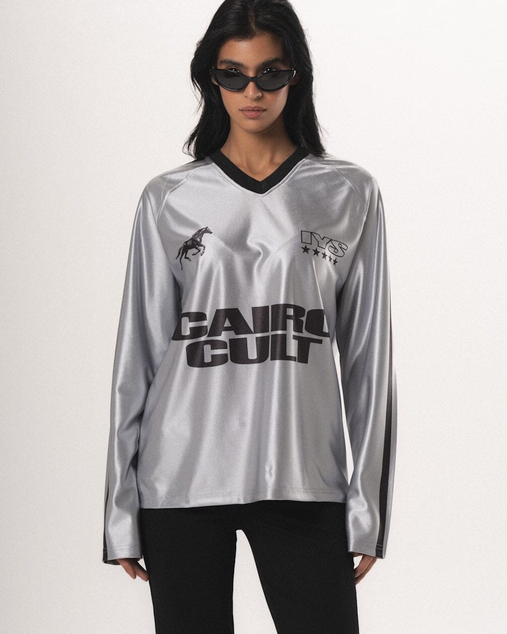 Cairo Cult Boxy Long Sleeve Jersey Jersey IN YOUR SHOE L 