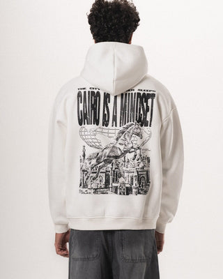 Cairo Is A Mindset Oversized Hoodie Printed Hoodies IN YOUR SHOE L 