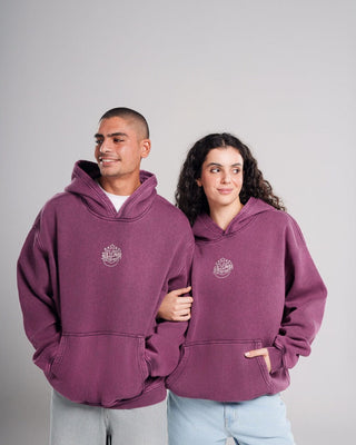 Cairo Legacy Washed Hoodie Acid Washed Hoodies IN YOUR SHOE L 