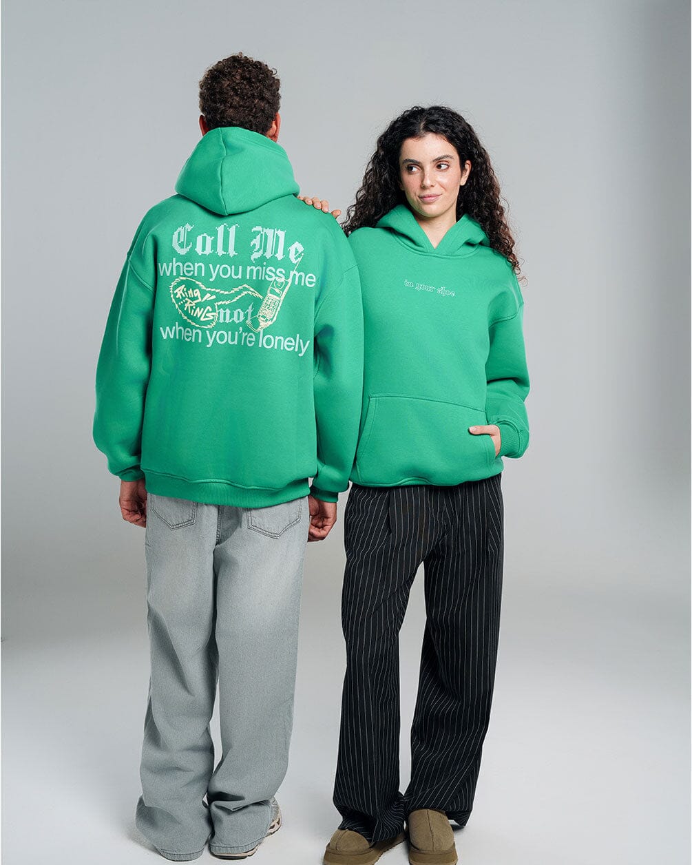 Call Me Hoodie Printed Hoodies IN YOUR SHOE 