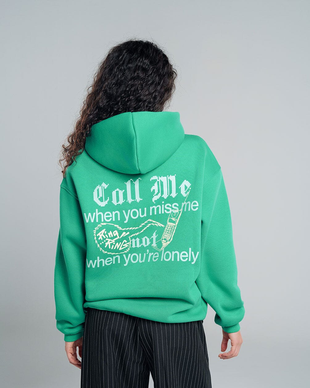 Call Me Hoodie Printed Hoodies IN YOUR SHOE 