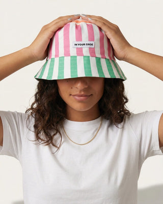 Candy Stripes Bucket Hat Bucket IN YOUR SHOE 