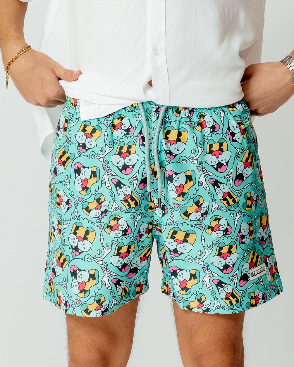 Catchy Swim Shorts Swim Shorts IN YOUR SHOE S 