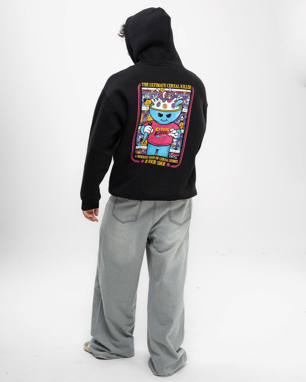 Cereal Crimes Hoodie Printed Hoodies IN YOUR SHOE 