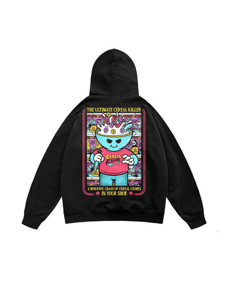 Cereal Crimes Hoodie Printed Hoodies IN YOUR SHOE 