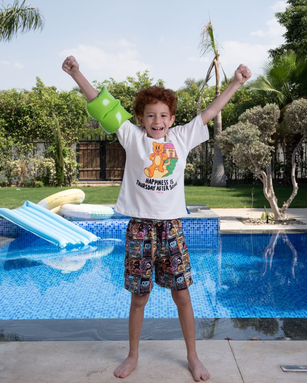 Cereal Crimes Kids Swim Shorts Kids Swim Shorts IN YOUR SHOE 2-4 
