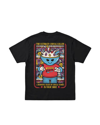 Cereal Crimes Oversized Tee Printed Oversized Tees IN YOUR SHOE 