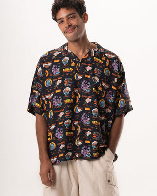 Cereal Griller Boxy Shirt Boxy Shirt IN YOUR SHOE L 
