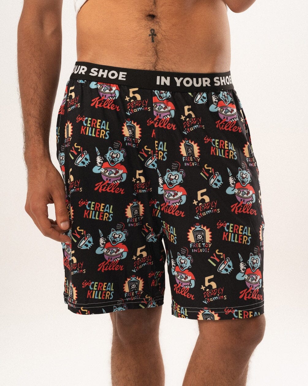 Cereal Killer Pshorts Pshorts IN YOUR SHOE M Black 