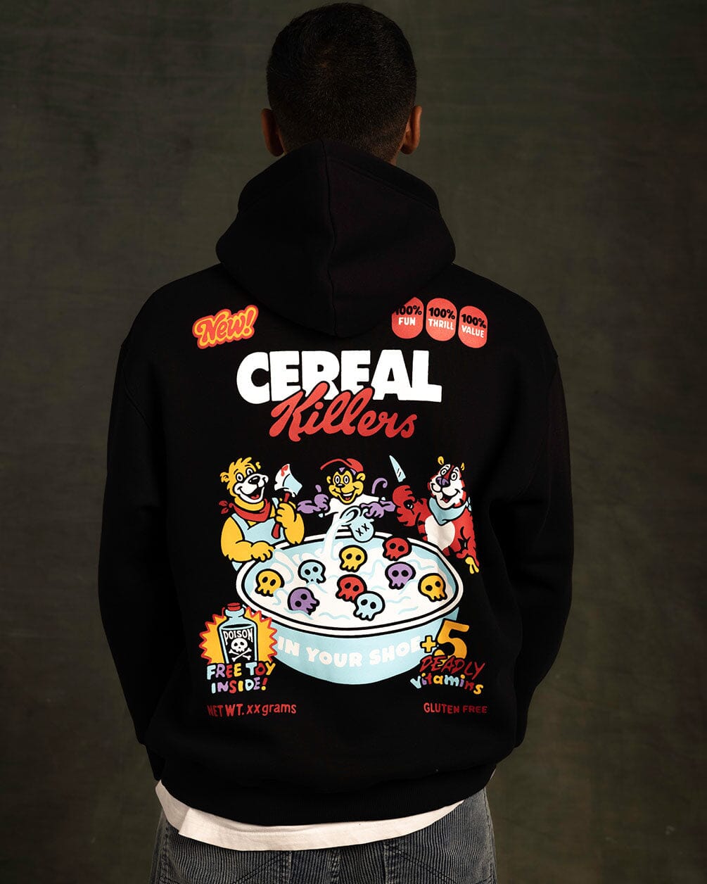 Cereal Killer PT.2 Hoodie Printed Hoodies IN YOUR SHOE 