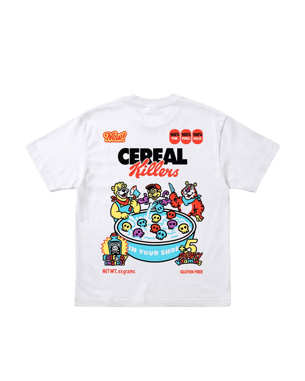 Cereal Killer Pt.2 Printed Oversized Tee Printed Oversized Tees IN YOUR SHOE 
