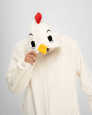 Chicken Onesie Onesies IN YOUR SHOE 