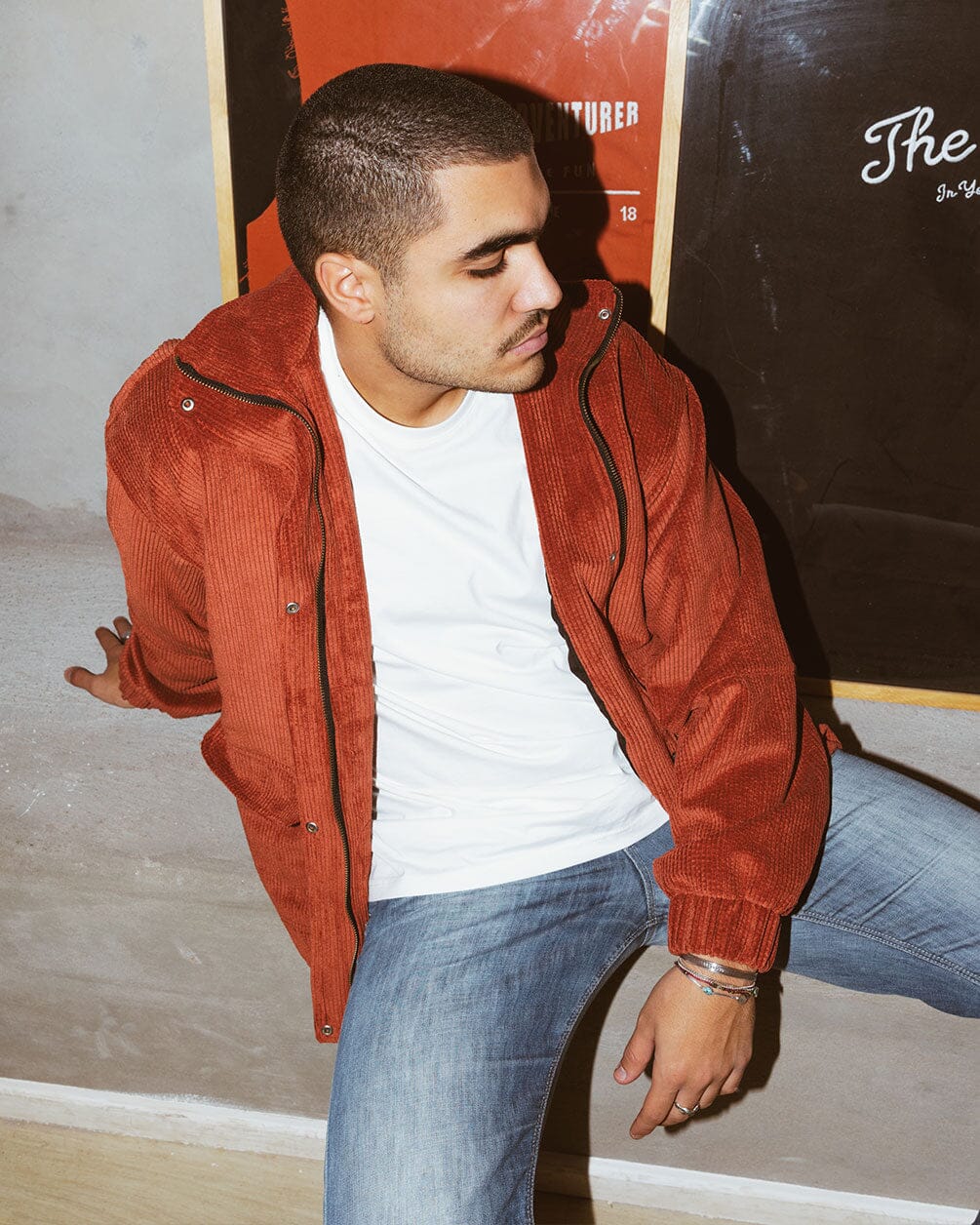 Cinnamon Corduroy Jacket Curduroy Jackets IN YOUR SHOE L 