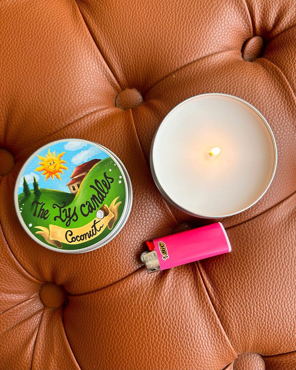 Coconut Scented Candle 100 ML Candle IN YOUR SHOE 