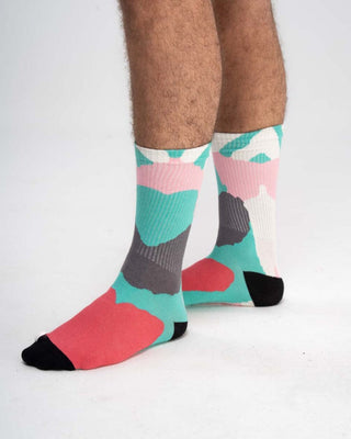 Colorful Camo Neck Socks Neck Socks IN YOUR SHOE 