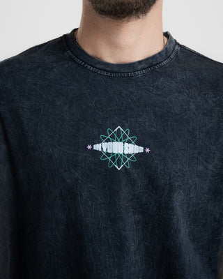 Cosmic Vision Acid Washed Oversized Tee Washed Oversized Tee IN YOUR SHOE 