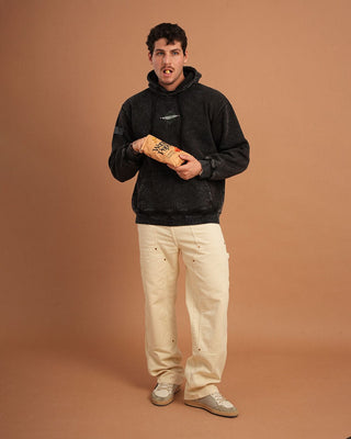 Cosmic Vision Washed Hoodie Acid Washed Hoodies IN YOUR SHOE L 