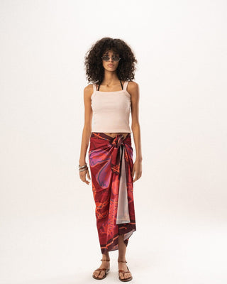 Crabby Satin Flowy Wrap Flowy Wraps IN YOUR SHOE 
