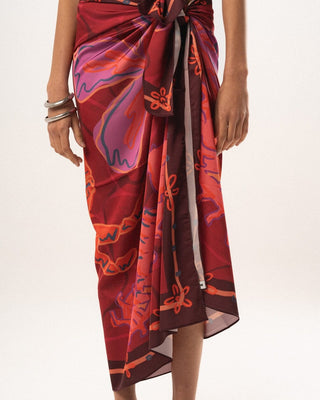 Crabby Satin Flowy Wrap Flowy Wraps IN YOUR SHOE 