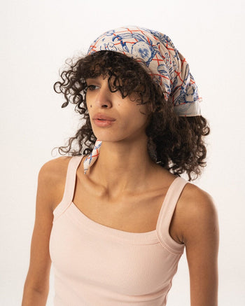 Crabs Satin Bandana Bandana IN YOUR SHOE 