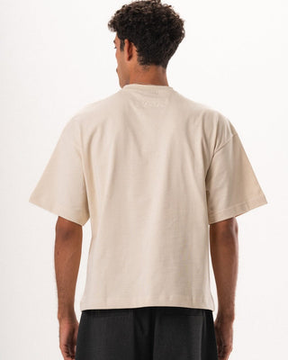 Creamy Boxy Tee Basic Boxy Tee IN YOUR SHOE L 