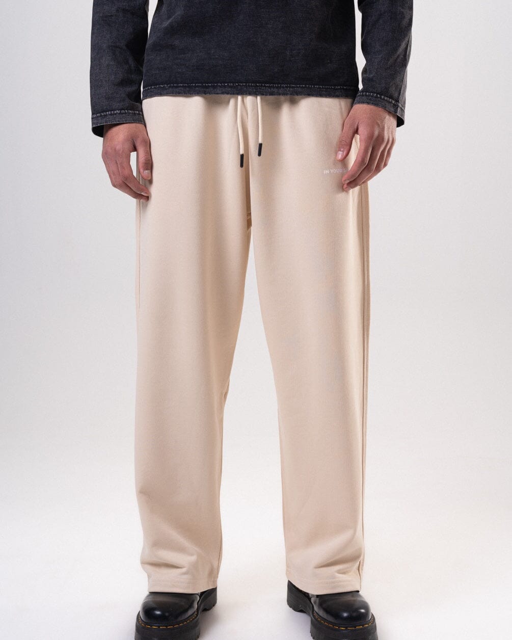 Creamy Wide Leg Swants Swants IN YOUR SHOE 