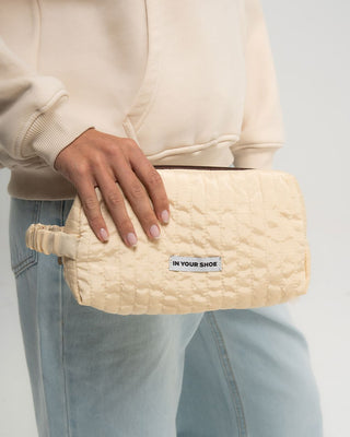 Creme Toiletry Bag Toiletry Bag IN YOUR SHOE 