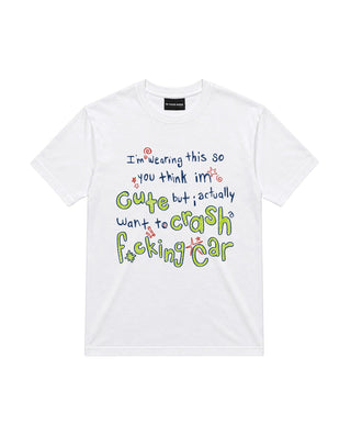 Cute But Regular Tee Printed Regular Tees IN YOUR SHOE 