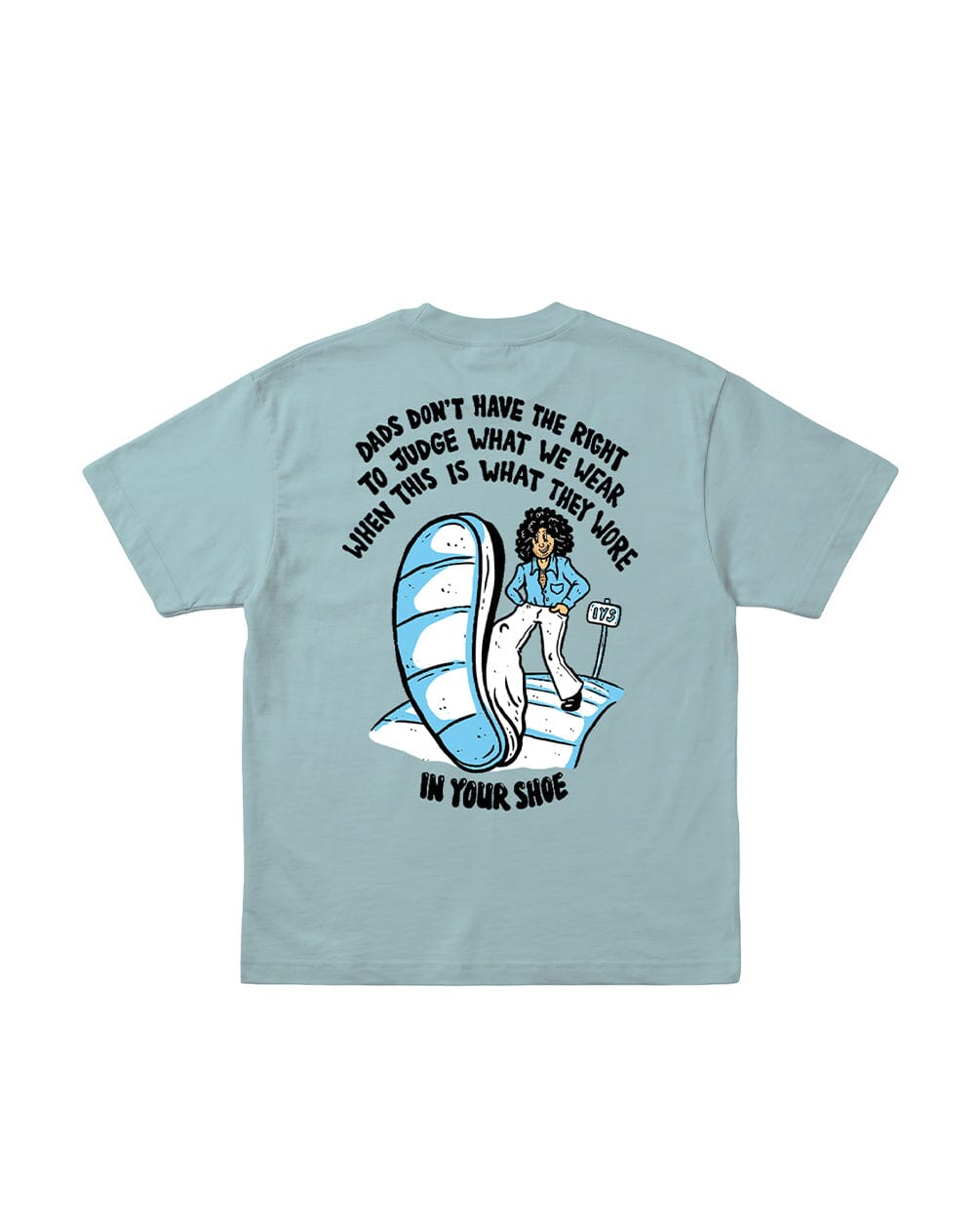 Daddy Not Cool Washed Oversized Tee Washed Oversized Tee IN YOUR SHOE 