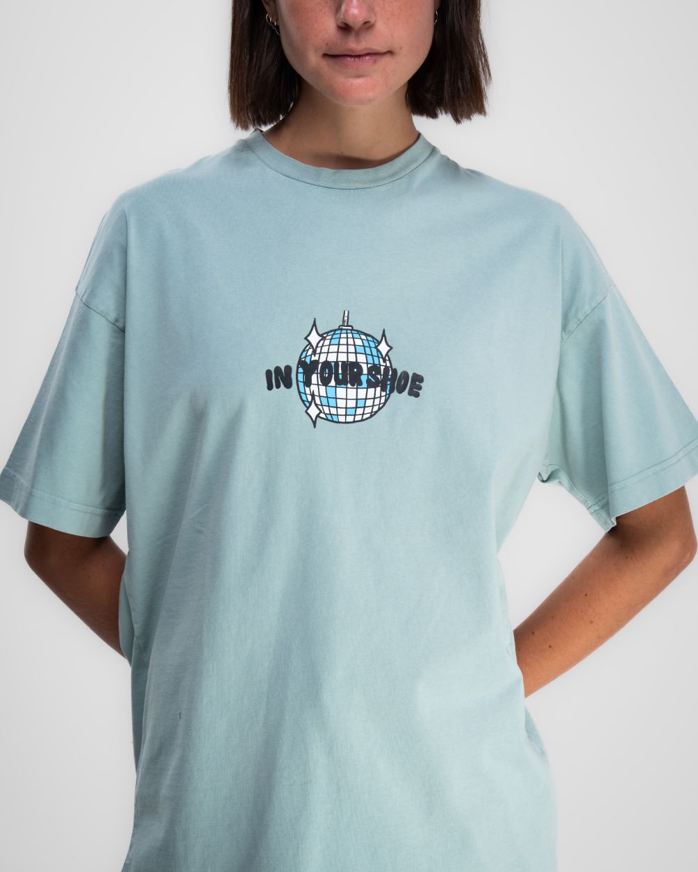 Daddy Not Cool Washed Oversized Tee Washed Oversized Tee IN YOUR SHOE 