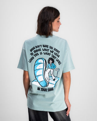 Daddy Not Cool Washed Oversized Tee Washed Oversized Tee IN YOUR SHOE 