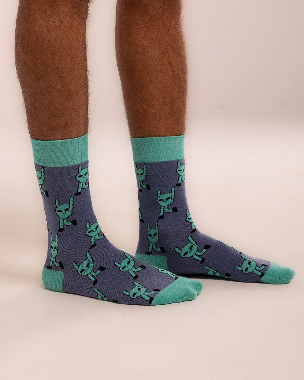 Dancing Alien Neck Socks Neck Socks IN YOUR SHOE 