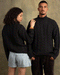 Dark Grey Cable Knit Sweater