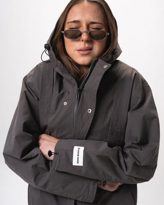 Dark Grey Regular Windbreaker Windbreaker IN YOUR SHOE M 
