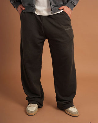 Dark Grey Wide Leg Swants Swants IN YOUR SHOE L 