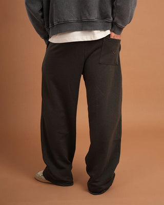 Dark Grey Wide Leg Swants Swants IN YOUR SHOE 