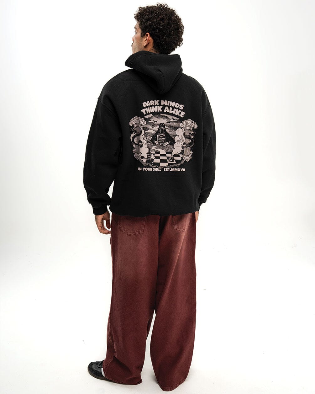 Dark Minds Hoodie Printed Hoodies IN YOUR SHOE 