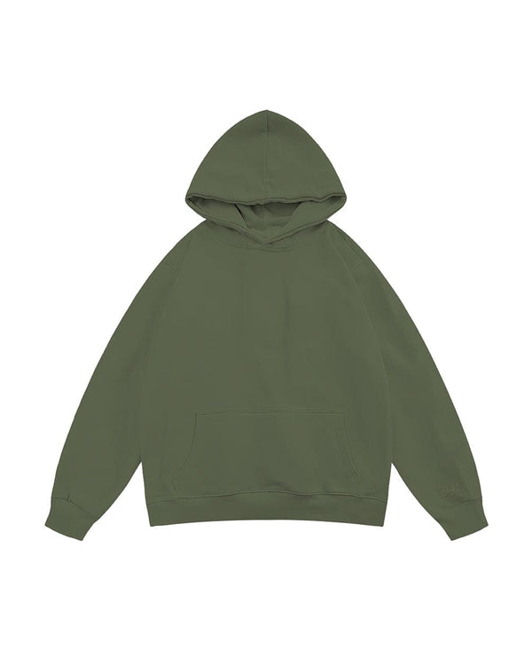 Dark Olive Basic Hoodie