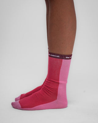 Dark Pink & Dusty Pink Neck Socks Neck Socks IN YOUR SHOE 