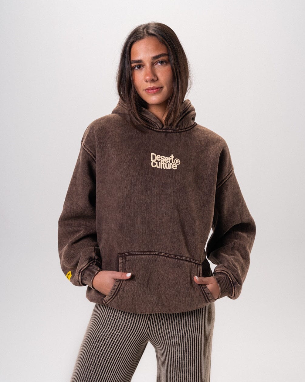 Desert Culture Washed Hoodie Acid Washed Hoodies IN YOUR SHOE 